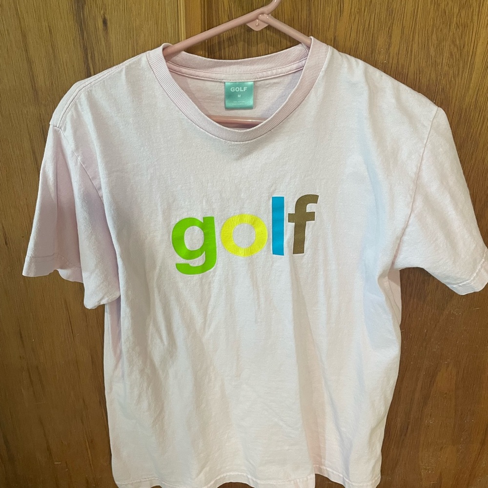Golf wang pink tee